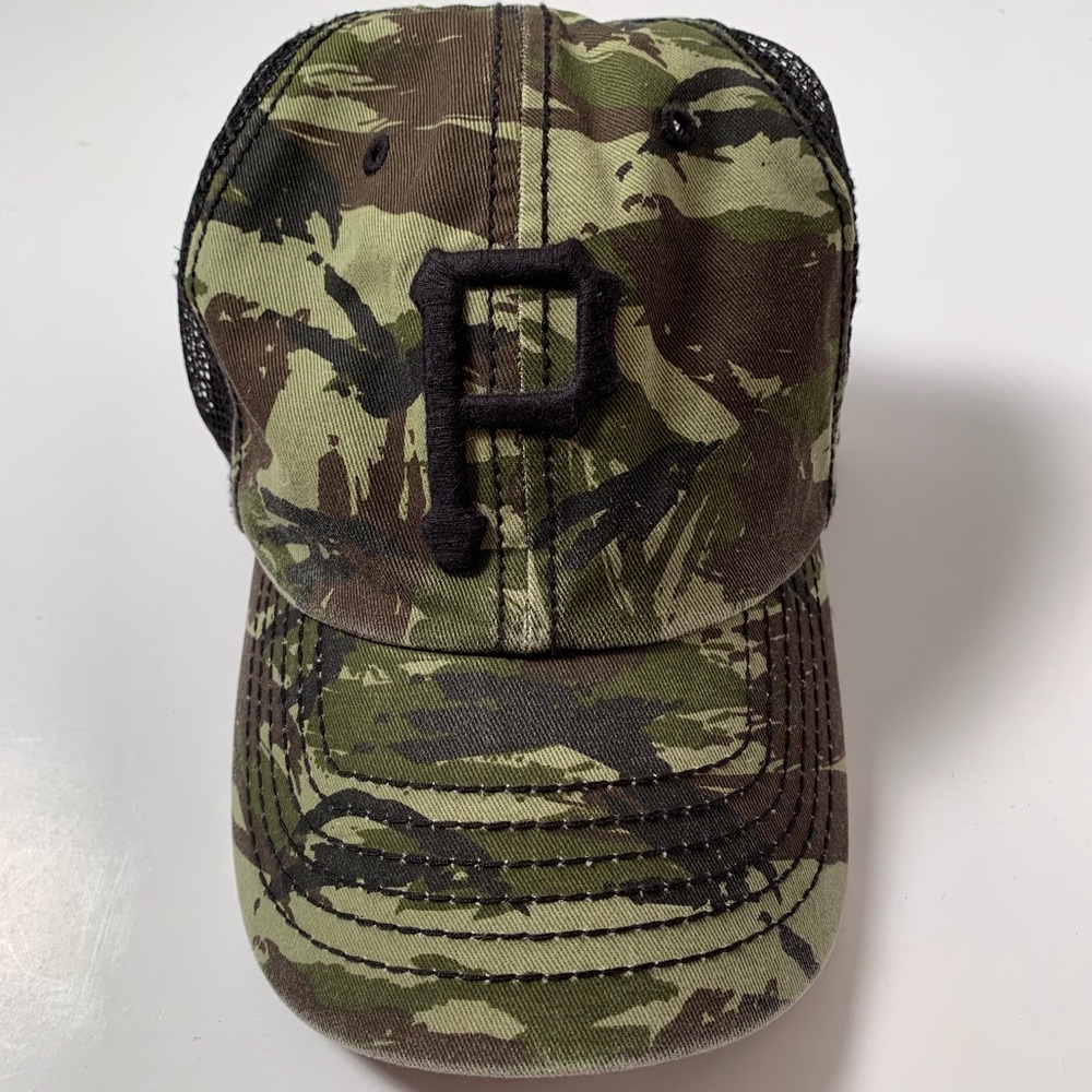 Camouflage Pittsburgh pirates baseball hat